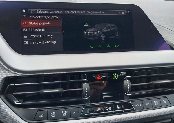 BMW Seria 1 cena 99900 przebieg: 70208, rok produkcji 2020 z Aleksandrów Łódzki małe 232